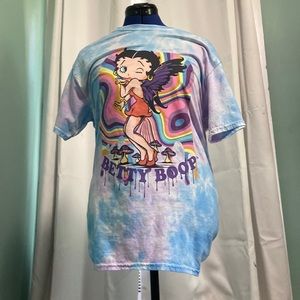 Tye dye, betty boop t shirt